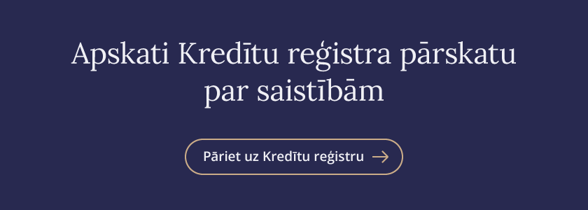Kredītu reģistrs Latvijas banka