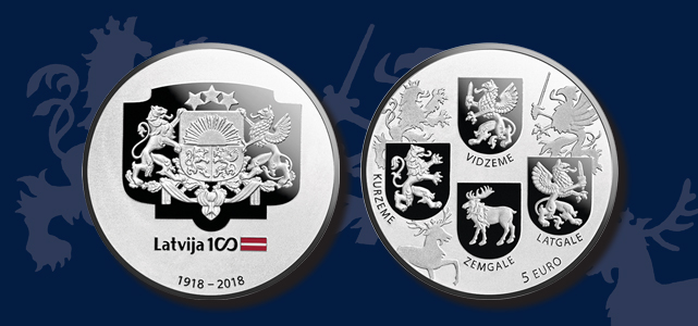 Coats of Arms Coin obverse and reverse
