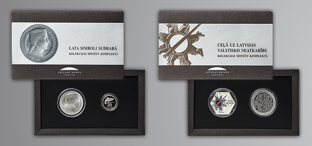 Special coin sets dedicated to the Centenary of the Republic of Latvia