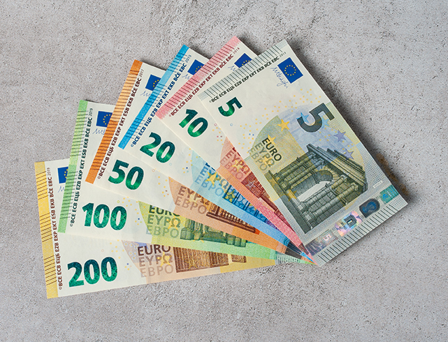 Europa series euro banknotes
